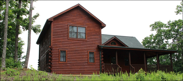 Professional Log Home Borate Application  Barbour County, Alabama